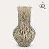 Aardewerk vaas Boa in groen, maat M, H39 x B23 cm
