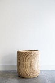 Pot - Hout lichtbruin - Pia pot - XL