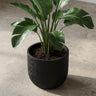Capi Nature Skin bolvormige pot, antraciet, Ø24 cm, H21 cm