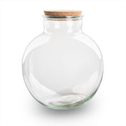Terrarium fles met kurk - Bolder Bob - Zonder ledkurk