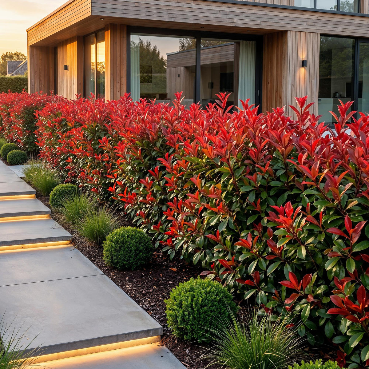 Glansmispel Red Robin, haagplant, plant voor tuin en border