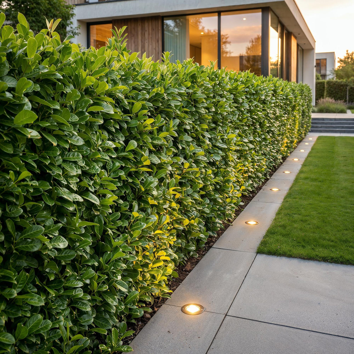 Laurierkers Novita, plant voor tuin en border