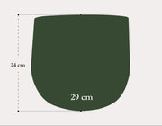 Pot Elisa vintage green, verweerd koper, M, H24 x B29 cm
