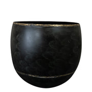 Pot Belia vintage black, zwart, maat L, H28 x B33 cm