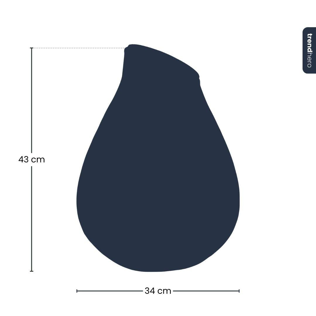 Terrarium fles met kurk - Drop XXL, plant in pot