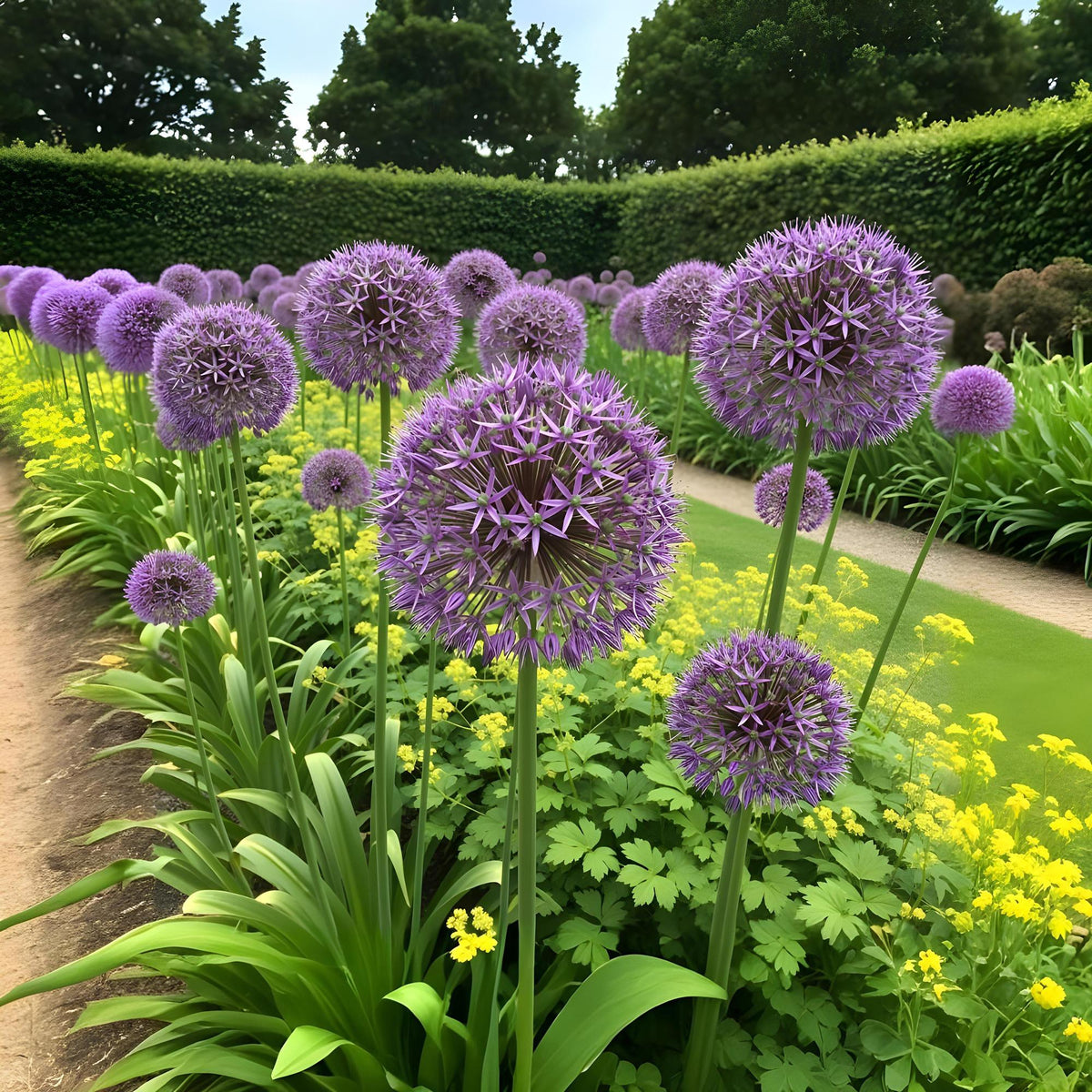 Allium Christophii, kenmerkend blad