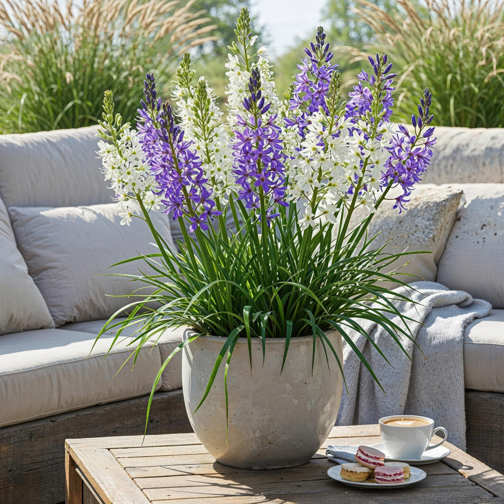 Camassia Leichtlinii Mix, plant in pot