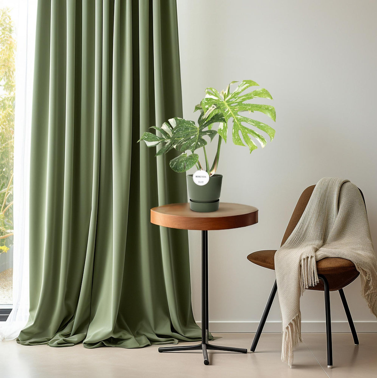 Monstera Thai Constellation, groeiwijze van de plant