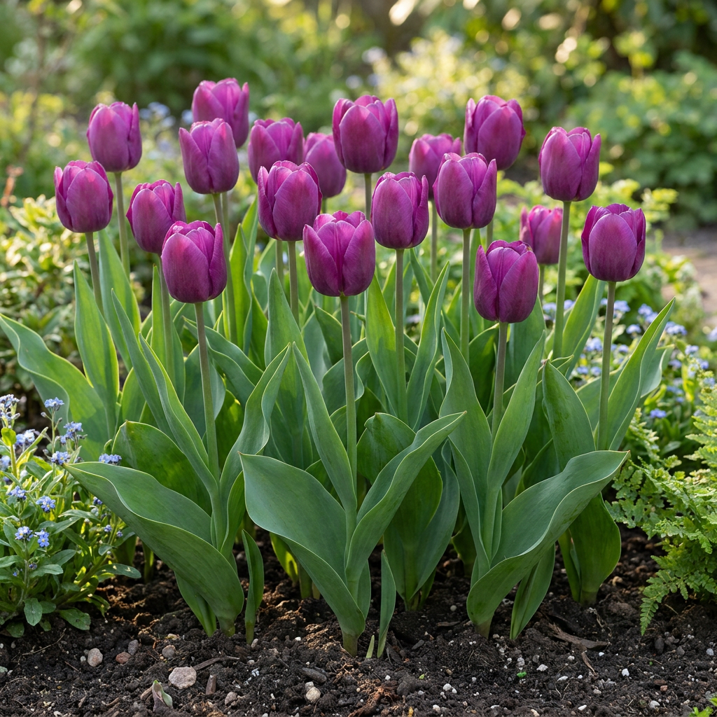 Triomftulp Purple bloembollen, paars, foto 2