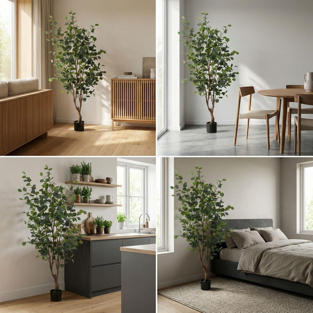 Eucalyptus boom, sierlijke plant