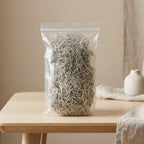 Tillandsia usneoides gedroogd, Spaans mos 1L voor decoratie, groene bladeren