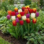 Triomftulpen mix bloembollen, Triumph mix, foto 2