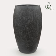 Plantenbak Raindrop Emperor antraciet, maat L, H60 x B37 cm