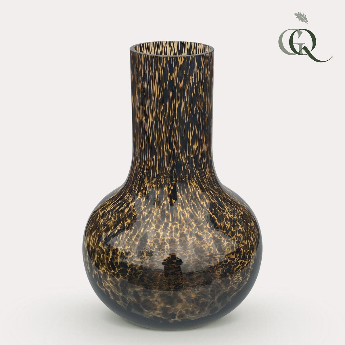 Vaas glas - S - Seim - Cheetah, plant in pot