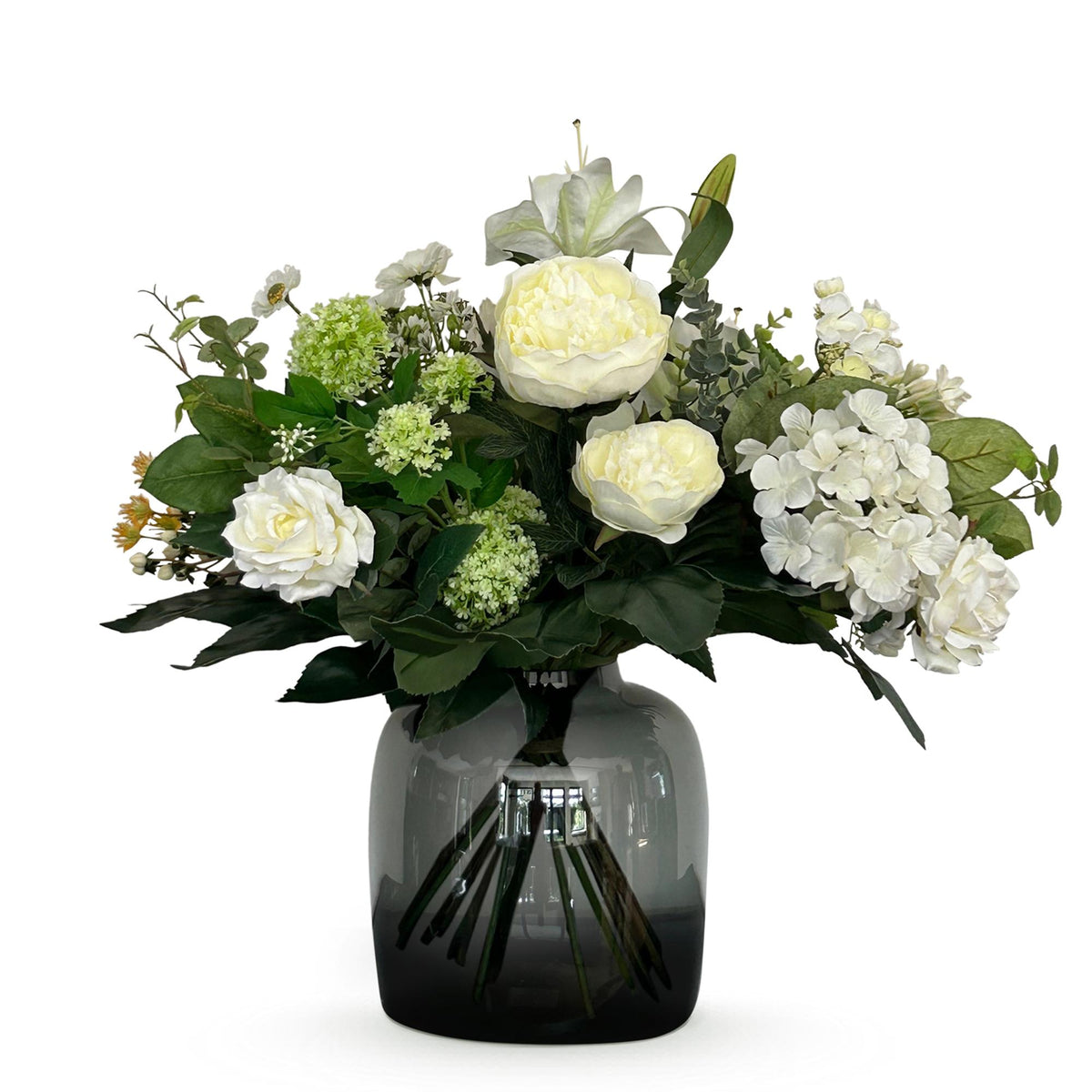 Kunstbloemen - Boeket- M - White Dream, groeiwijze van de plant