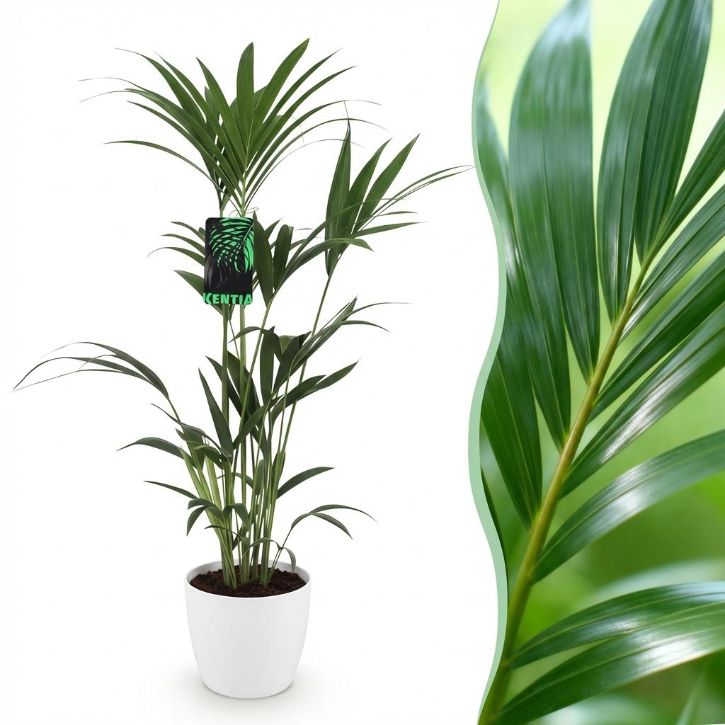 Howea Forsteriana, detail van het blad