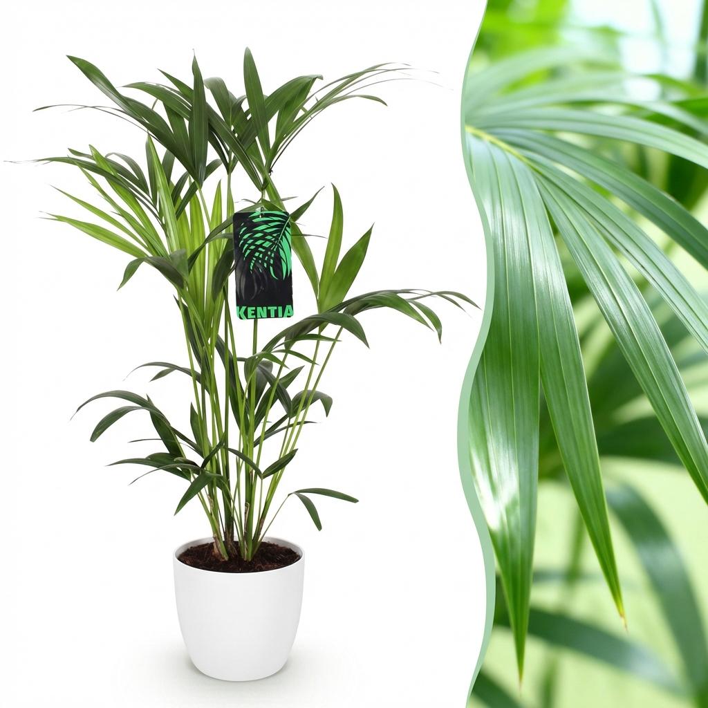 Howea Forsteriana, detail van het blad