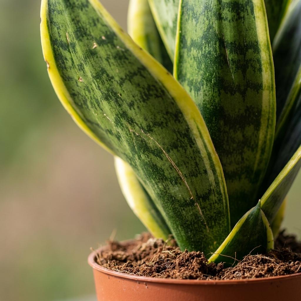 Sansevieria Future Superb - Vrouwentong, groene bladeren