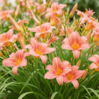 Daglelie Pink Damask, compacte plant