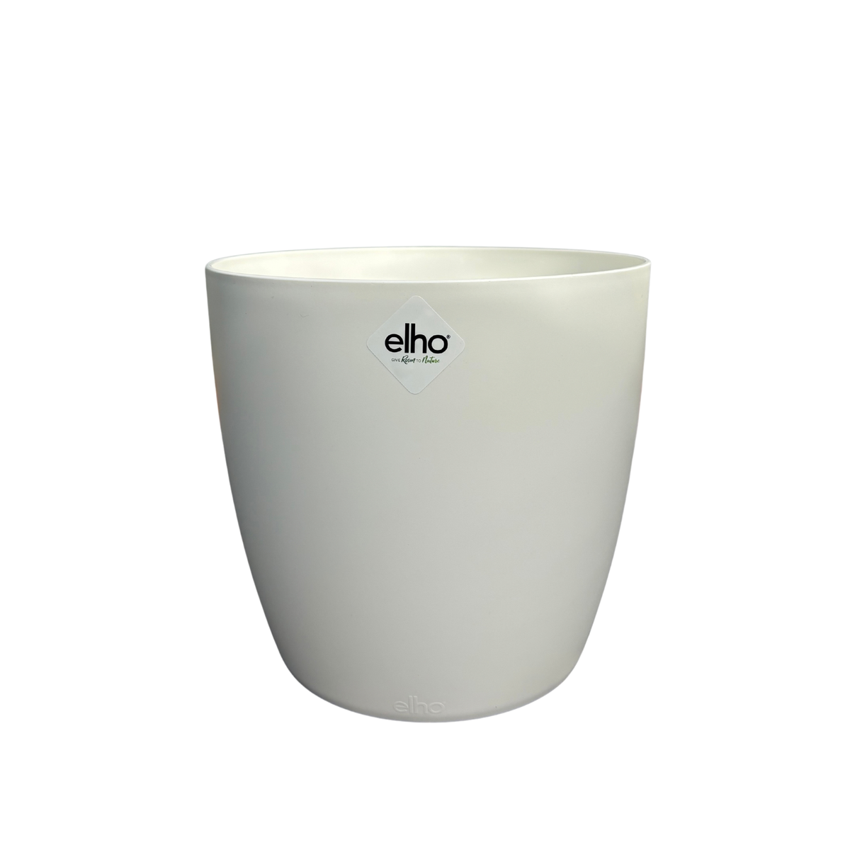 Elho Brussels - wit - 21cm, plant in pot
