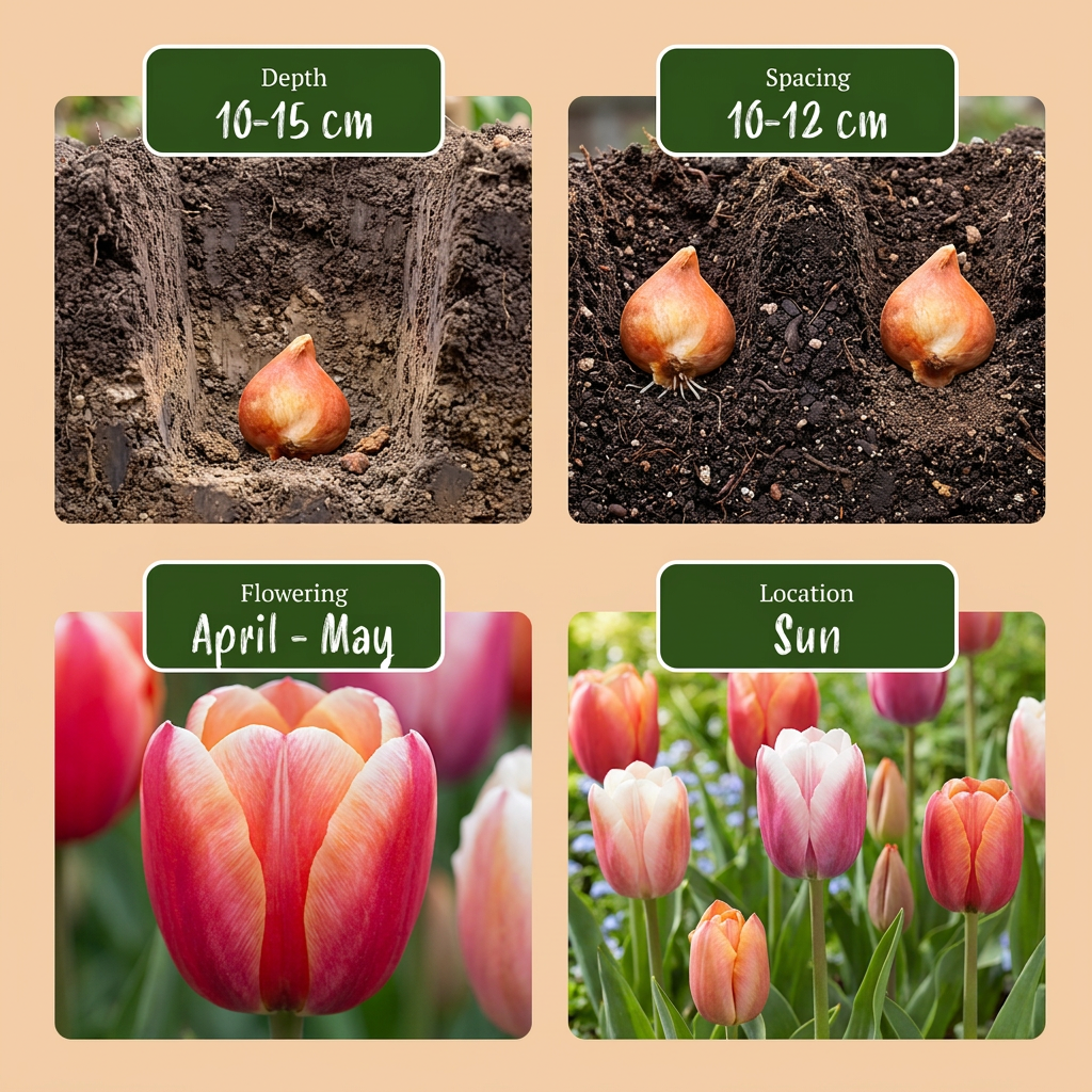Tulp 'Glowing with Pride' bloembollen, foto 4