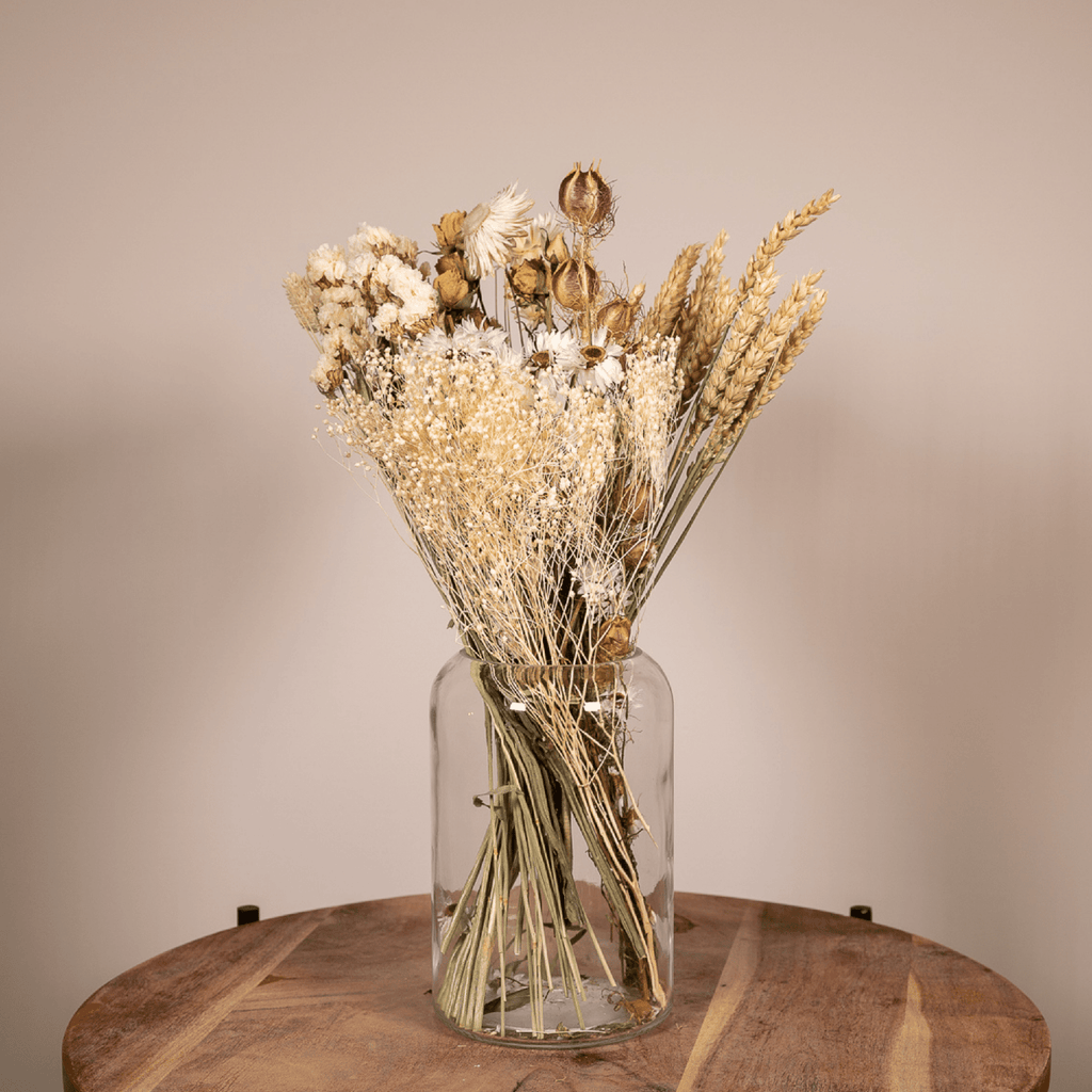 Productfoto van Droogbloemenboeket naturel - klein