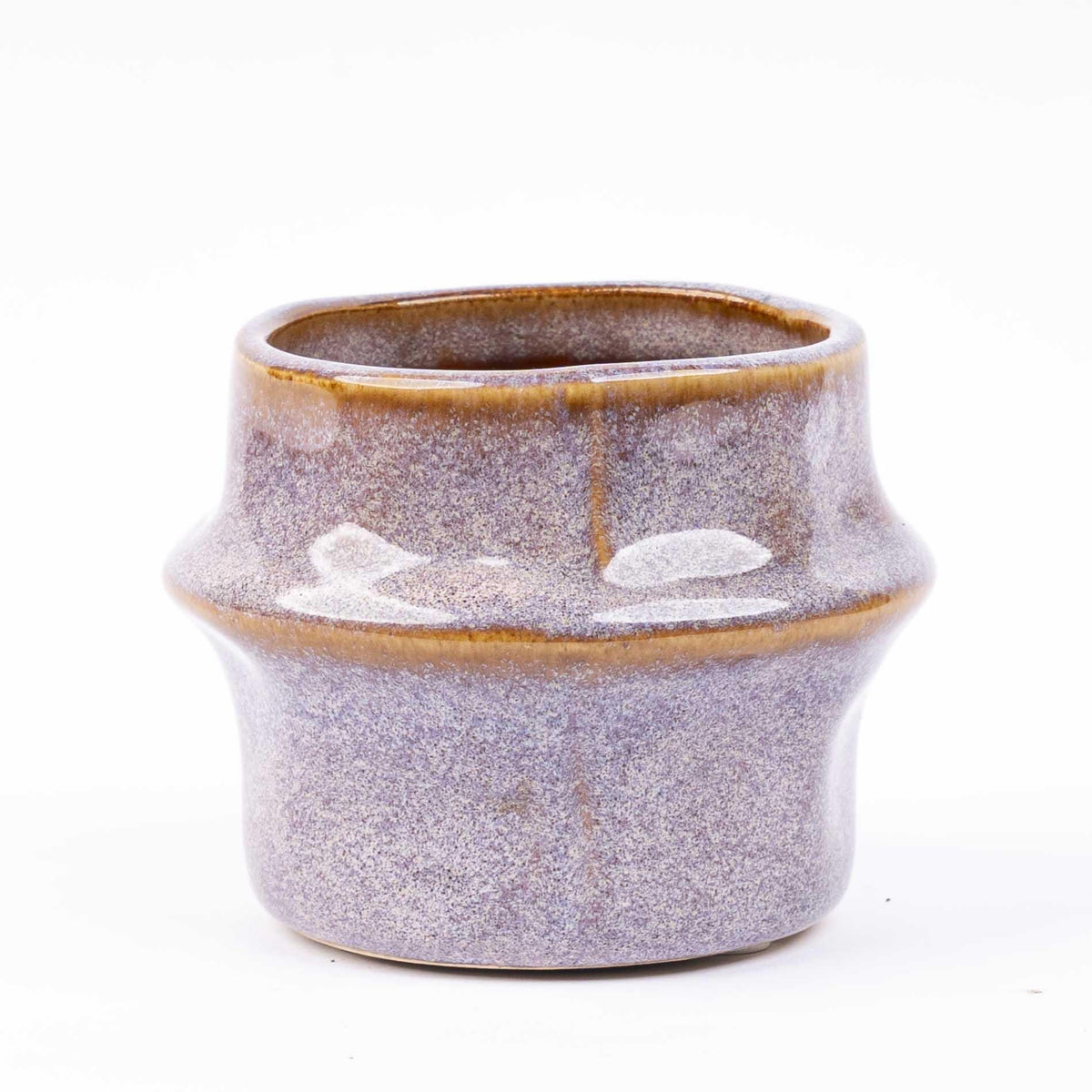 Potjes Barcelona, set van 6 keramisch, Ø8 cm, H6,4 cm, gezonde plant