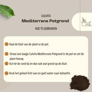 Culvita mediterrane potgrond met RhizoPlus, 40 liter