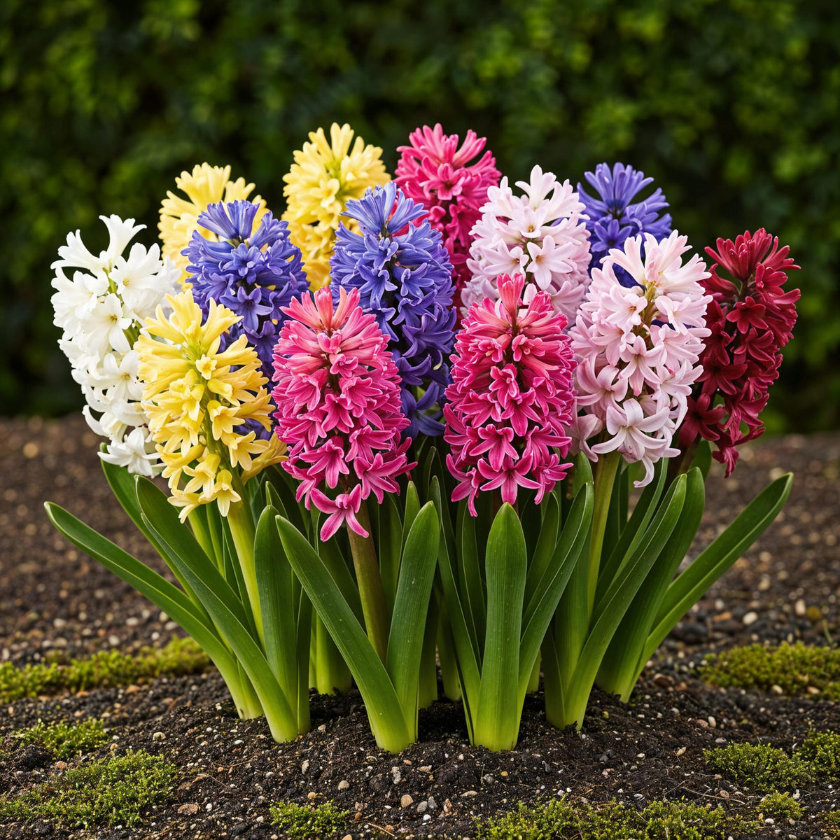 Hyacinth mix, plant in pot