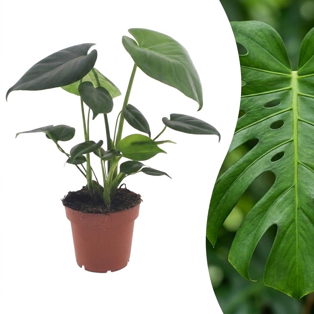 Monstera Deliciosa - Gatenplant, plant in pot