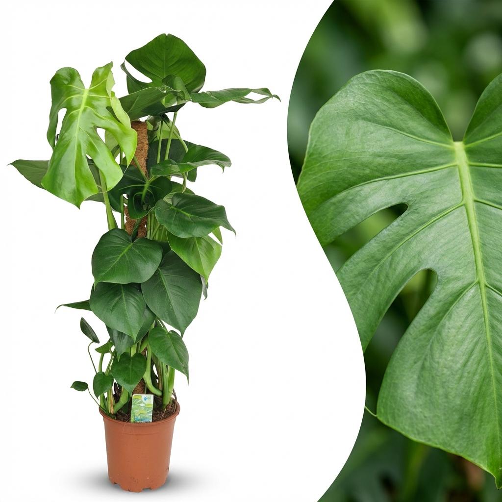 Gatenplant, detail van het blad