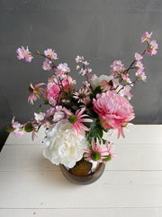 Kunstbloemen - Boeket L - Pink Summer