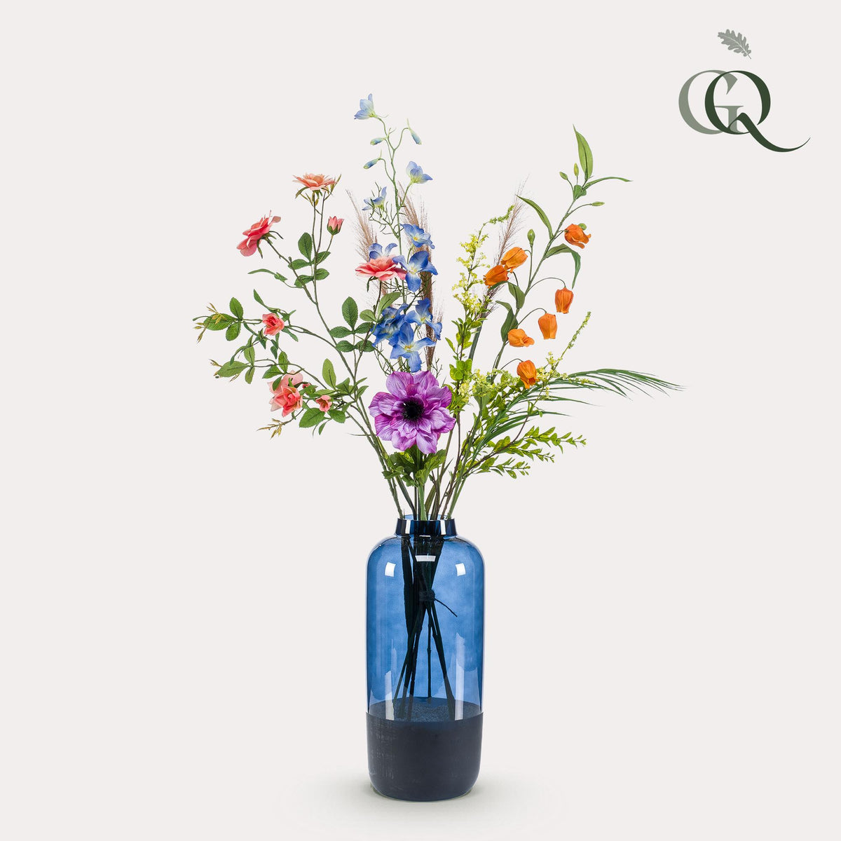 Kunstbloemen - Boeket L, detail van het blad