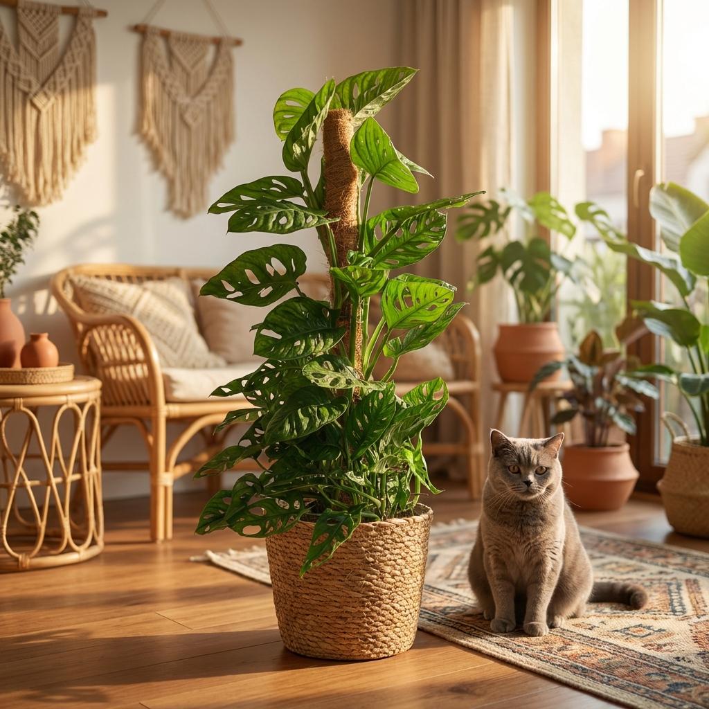 Monkey Mask, plant in pot