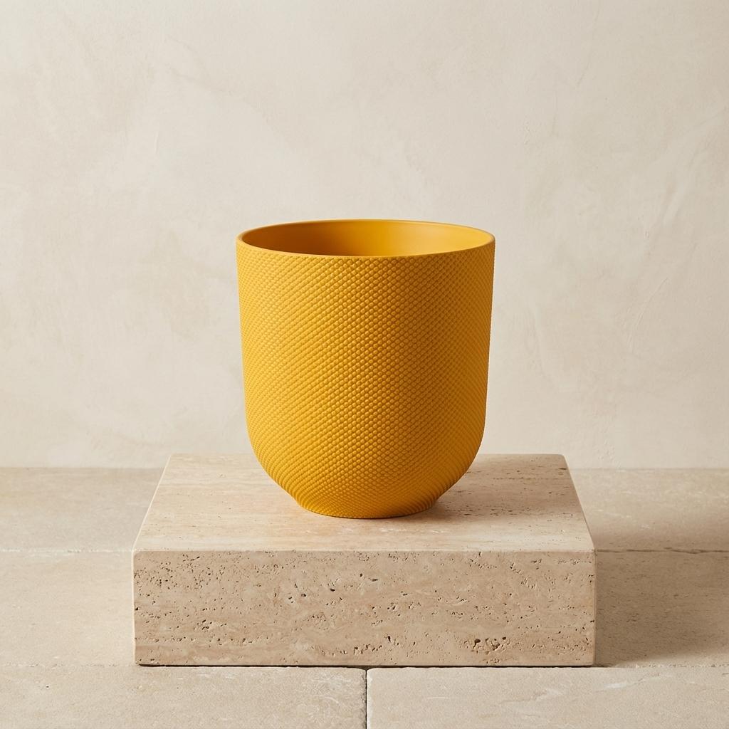 Detailfoto van Pot Elho Jazz Round Amber Yellow - D19
