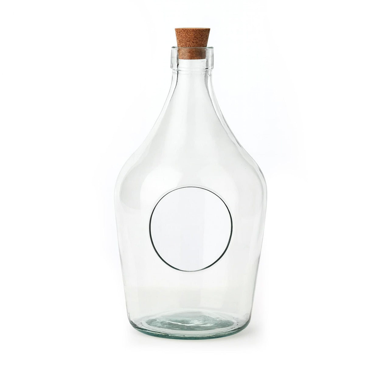 Productfoto van Open terrariumfles van glas met kurk, 3 liter