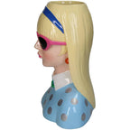 Vaas Fashion Lady ' Lyana ', detail van het blad