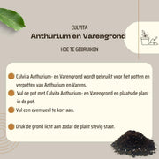 Culvita anthurium- en varengrond, luchtige potgrond, 5 liter