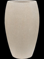 Plantenbak Raindrop Emperor beige, maat L, H60 x B37 cm