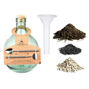 DIY terrarium set 5 liter, gesloten ecosysteem, geschenkdoos