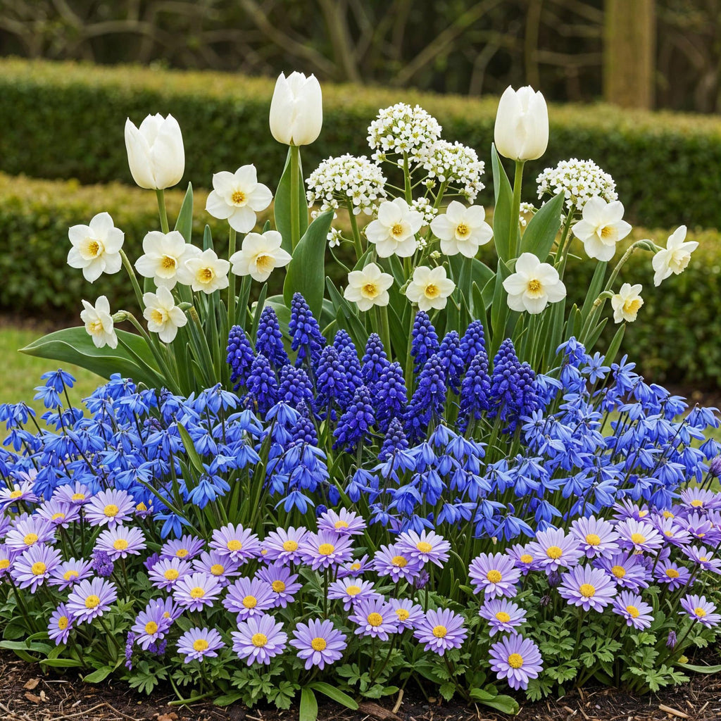 Bulb Garden Blue mix, plant in pot