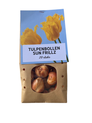 Tulpenbollen Sun Frillz, gele tulp met kartelrand, 20 stuks