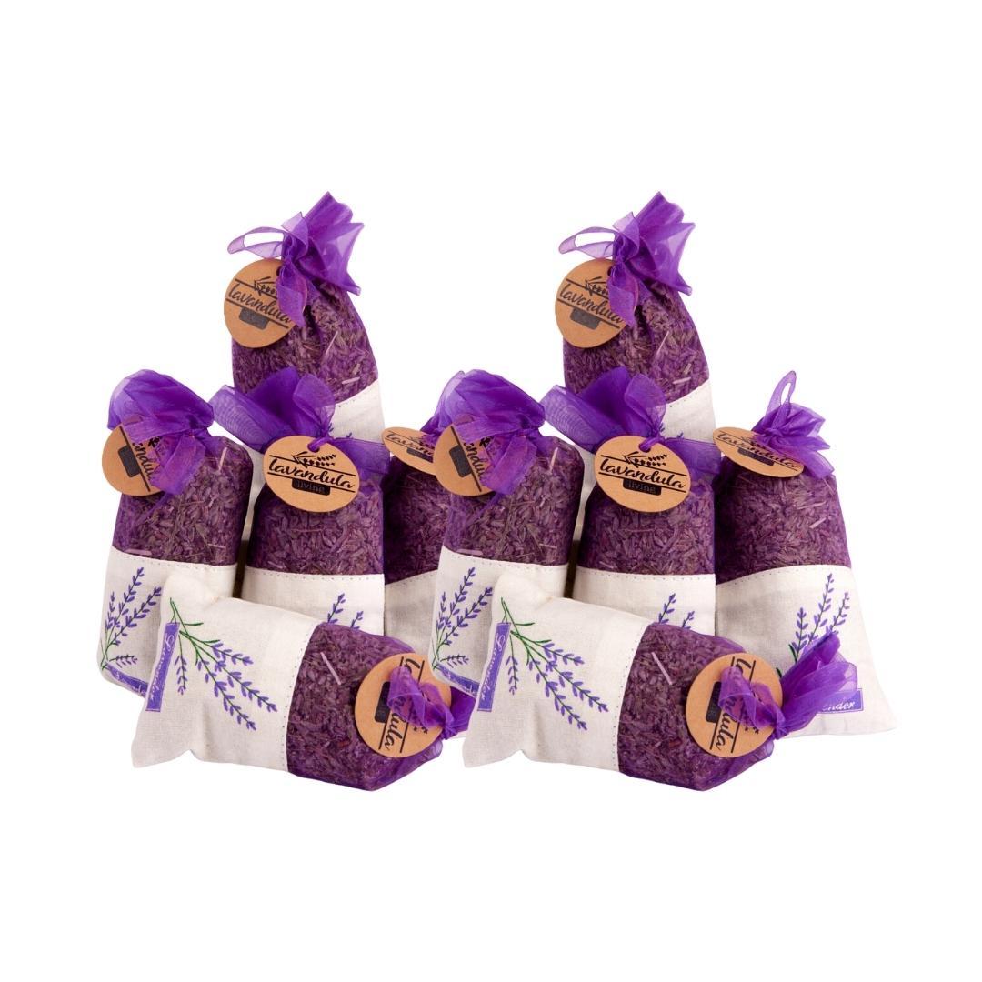 Premium Lavendel geurzakjes, kenmerkend blad