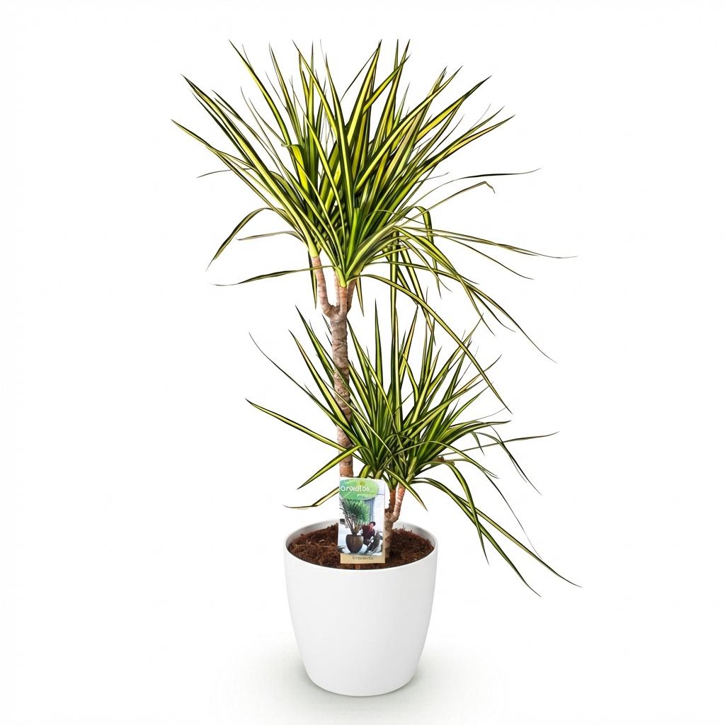 Dracaena Sunray, groene bladeren