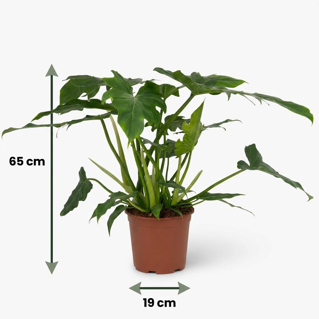 Philodendron Lacerum, groeiwijze van de plant