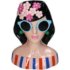 Vaas Fashion Lady 'Anna', groene bladeren