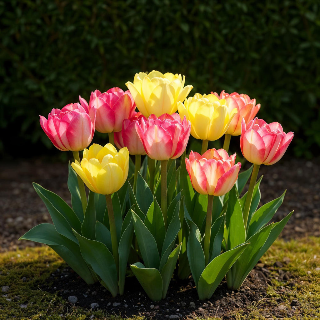 Tulp Foxtrot mix, kenmerkend blad