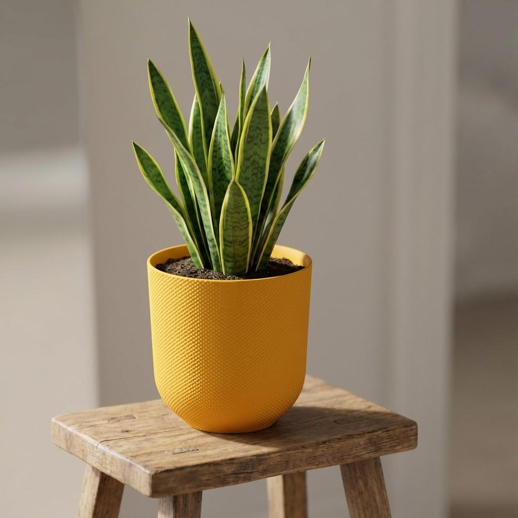 Detailfoto van Pot Elho Jazz Round Amber Yellow - D23