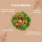 Echte krans Matteo | Ø diameter, groeiwijze van de plant