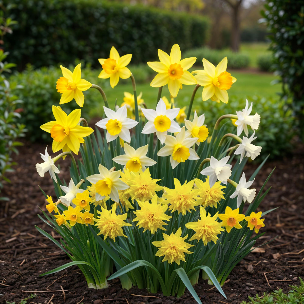Narcis Botanical mix, kenmerkend blad